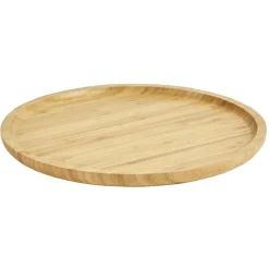 Plateau rond bambou naturel|Gifi Hot