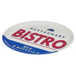 Plateau rond style vintage|Gifi Online