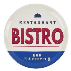 Plateau rond style vintage|Gifi Online