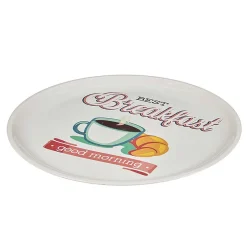 Plateau rond style vintage|Gifi Online