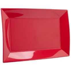 Plateau réutilisable rouge x3|Gifi Discount