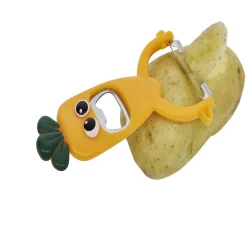 Discount Éplucheur décapsuleur forme carotte orange L13,5cm Préparation Culinaire