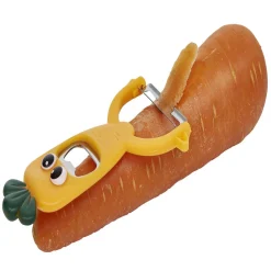 Discount Éplucheur décapsuleur forme carotte orange L13,5cm Préparation Culinaire