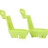 Pocheuse à oeufs verte silicone x2 Préparation Culinaire