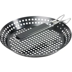 Best Poêle à marrons en acier au carbone Ø30,5cm Cuisson