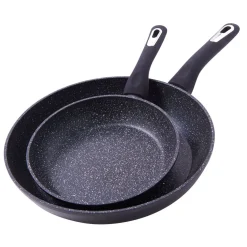 Discount Poêle aluminium effet pierre x2 Cuisson