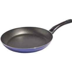 Sale Poêle aluminium gris ou bleu Ø28 cm Cuisson