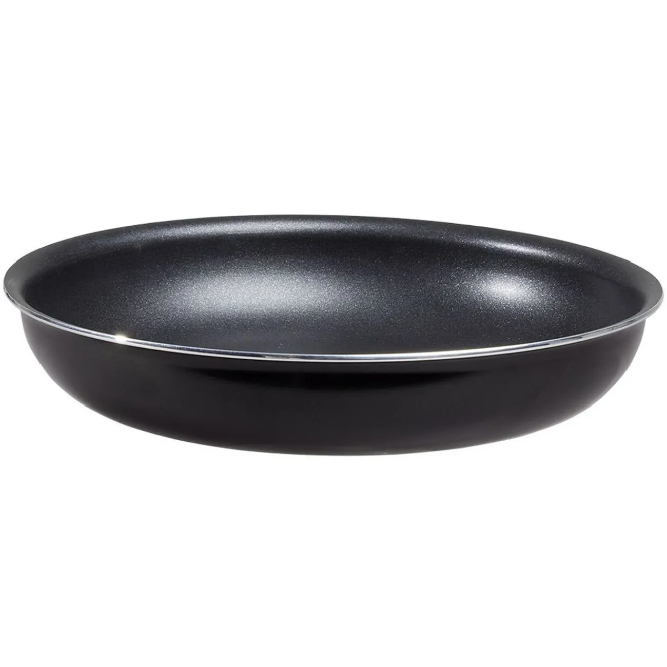 Poêle antiadhérente sans poignée noir Ø24cm Cuisson