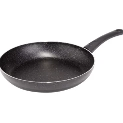 Sale Poêle effet pierre antiadhérente noir Ø28cm Cuisson