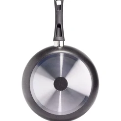 Sale Poêle effet pierre antiadhérente noir Ø28cm Cuisson