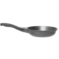 Hot Poêle en fonte aluminium effet pierre 20 cm Cuisson