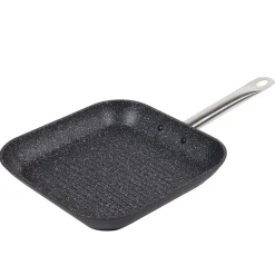 Online Poêle grill fond grainé effet pierre Petit Électroménager