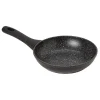 Clearance Poêle noire en aluminium effet pierre Ø20 cm Cuisson