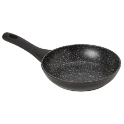 Clearance Poêle noire en aluminium effet pierre Ø20 cm Cuisson