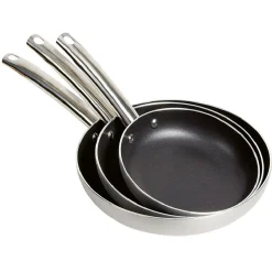 New Poêle revêtement anti-adhérent x3 - Tous feux dont induction Cuisson