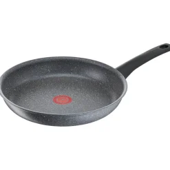 New Poêle sauteuse Tefal Mineralia Force moucheté grise et noire Cuisson