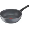 Hot Poêle sauteuse Tefal Mineralia Force aluminium moucheté gris noir ø 26 cm Cuisson