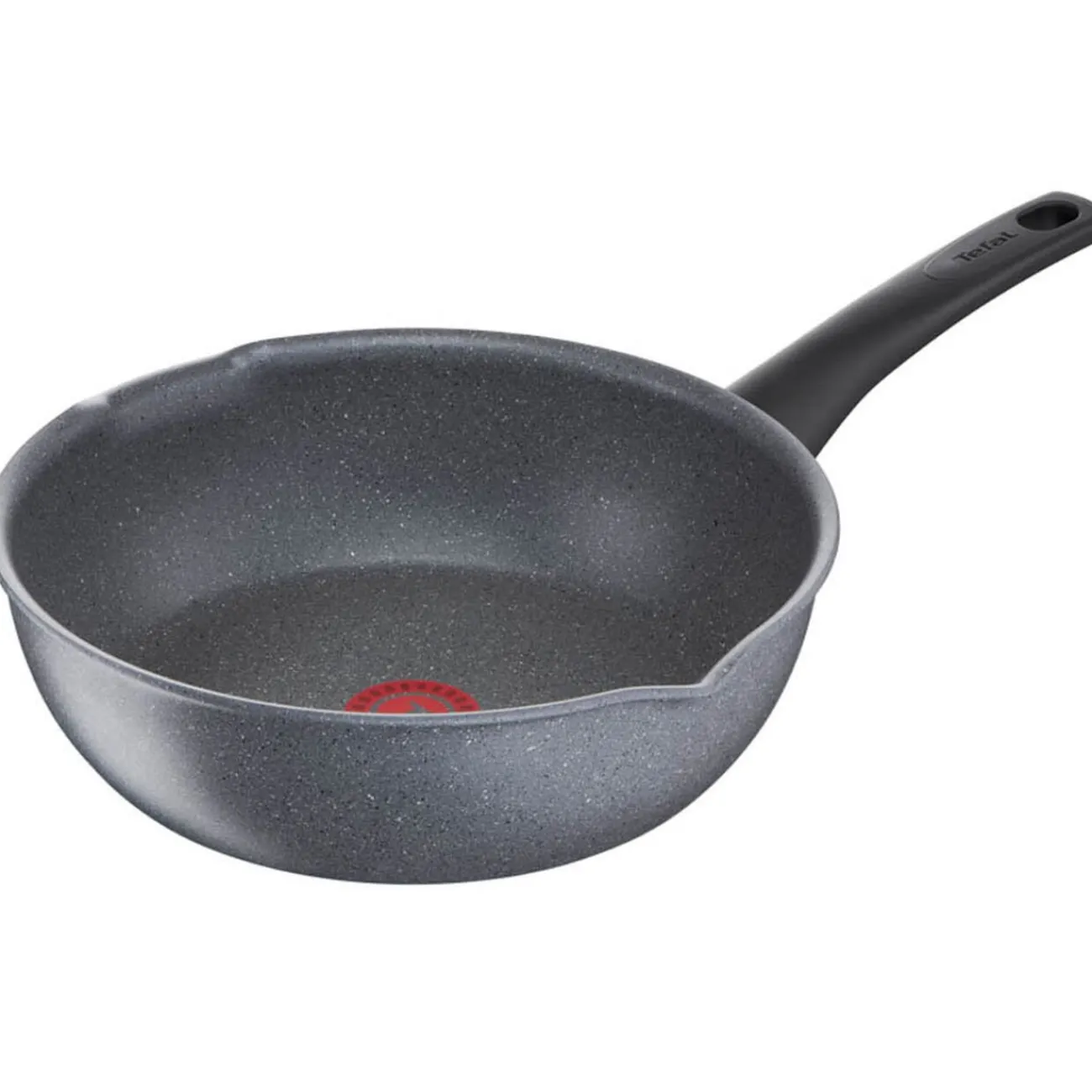 Hot Poêle sauteuse Tefal Mineralia Force aluminium moucheté gris noir ø 26 cm Cuisson