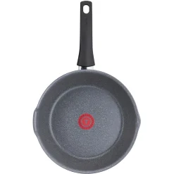 Hot Poêle sauteuse Tefal Mineralia Force aluminium moucheté gris noir ø 26 cm Cuisson
