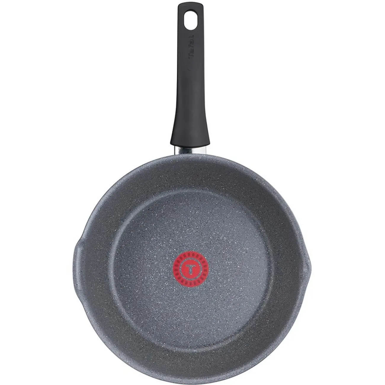 Hot Poêle sauteuse Tefal Mineralia Force aluminium moucheté gris noir ø 26 cm Cuisson