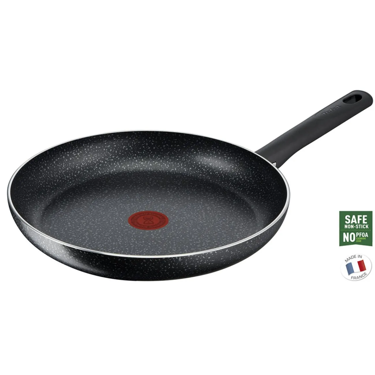 New Poêle Téfal effet pierre grise et noire Ø30cm Cuisson