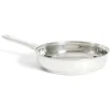 Best Poêle tous feux dont induction inox gris Ø28cm Cuisson