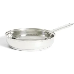Best Poêle tous feux dont induction inox gris Ø28cm Cuisson