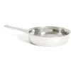 Discount Poêle tous feux dont induction inox gris Ø24cm Cuisson