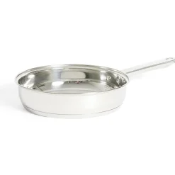 Discount Poêle tous feux dont induction inox gris Ø24cm Cuisson