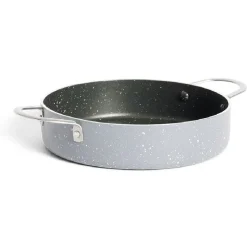 Sale Poêle tous feux dont induction aluminium et inox noir Ø16cm Cuisson