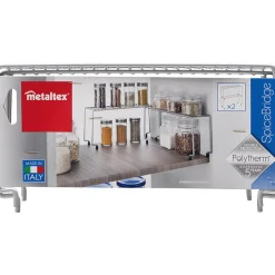 New Pont de rangement Metaltex superposable x2 Rangement De Cuisine