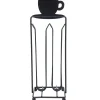 Sale Porte capsules à café en métal design tasse noir Rangement De Cuisine