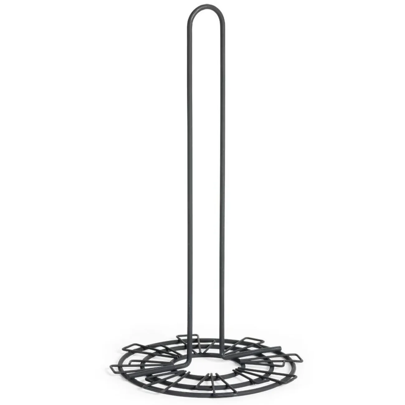 Hot Porte essuie tout fer noir Ø15,5xH28,5cm Rangement De Cuisine