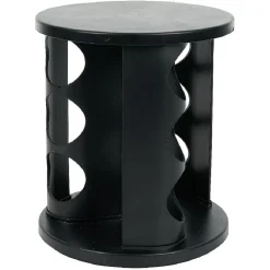 Porte épice rotatif avec 9 pots métal Ø17xH20cm|Gifi New