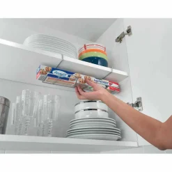 New Porte rouleau Metaltex à fixer sur étagère Rangement De Cuisine