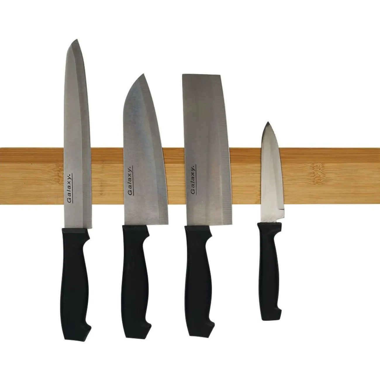 Discount Porte-couteaux magnétique bambou et métal L40cm Rangement De Cuisine