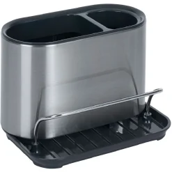 New Porte-éponge et produit vaisselle - L.18xl.13xH.12,3cm Rangement De Cuisine