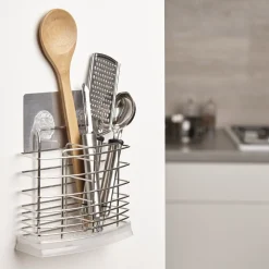 Discount Pot à ustensiles adhésif Rangement De Cuisine