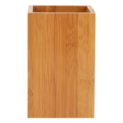 Pot à ustensiles de cuisine en bambou Rangement De Cuisine