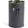 Online Pot range-couverts Ø10xH.15cm inox finition gris crocodile Rangement De Cuisine