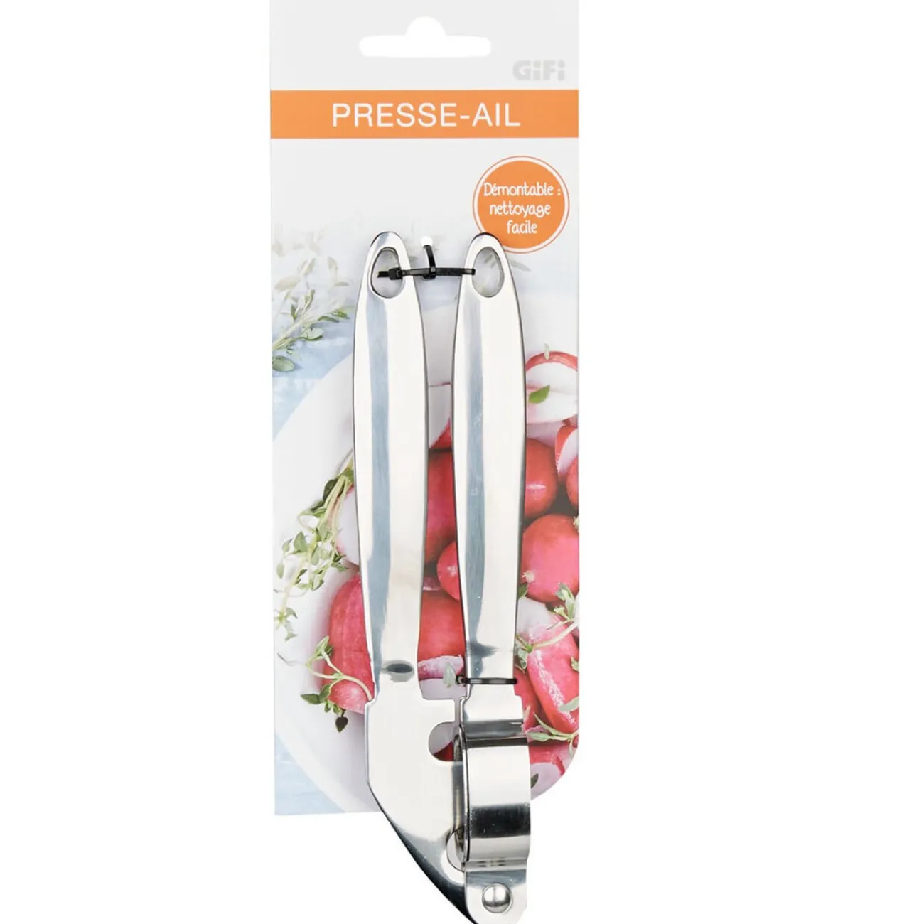 Presse ail inox avec videur Préparation Culinaire