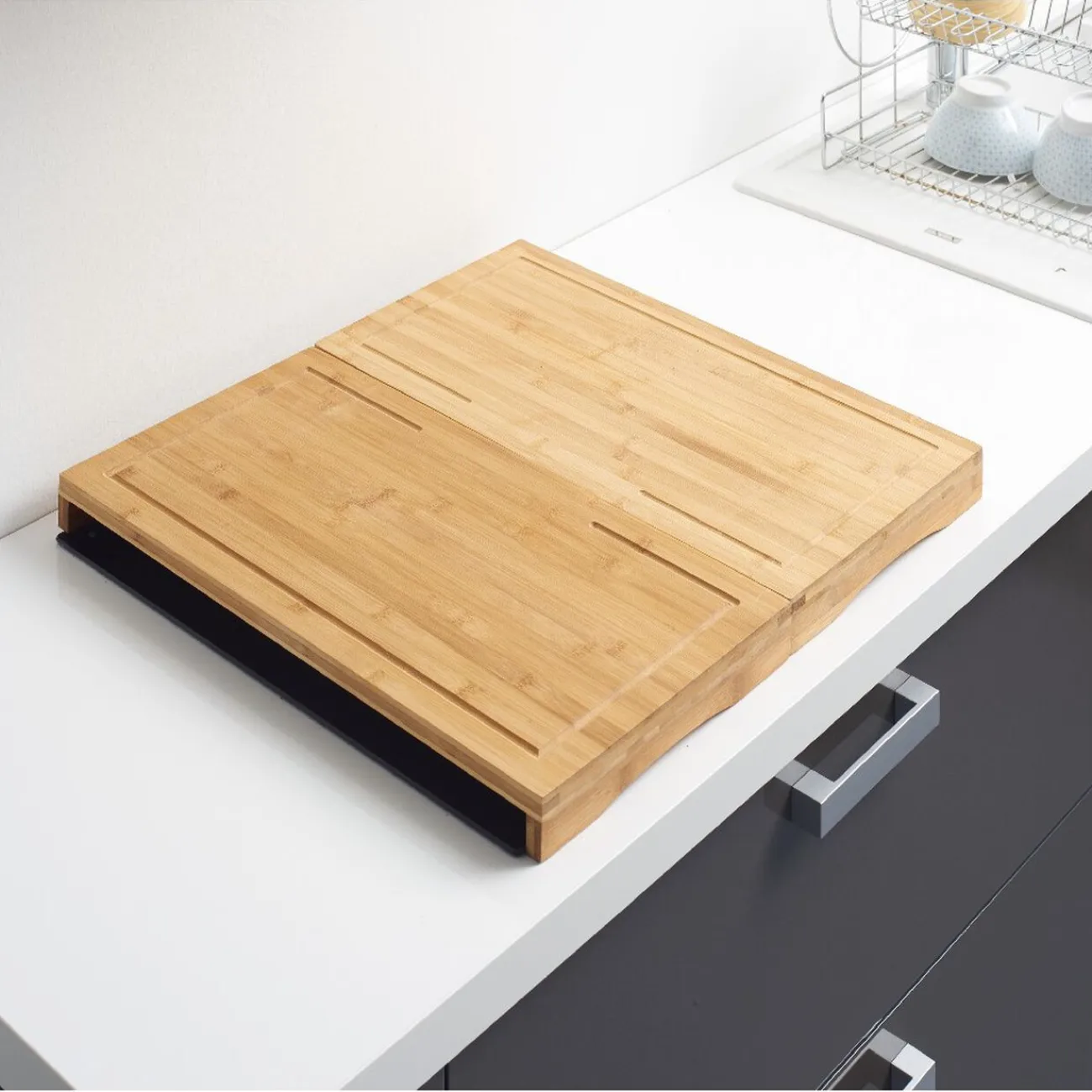 Discount Protections plaques et planche à découper 2en1 x2 Cuisson