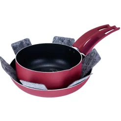 Sale Protège poêle en feutrine x2 Cuisson