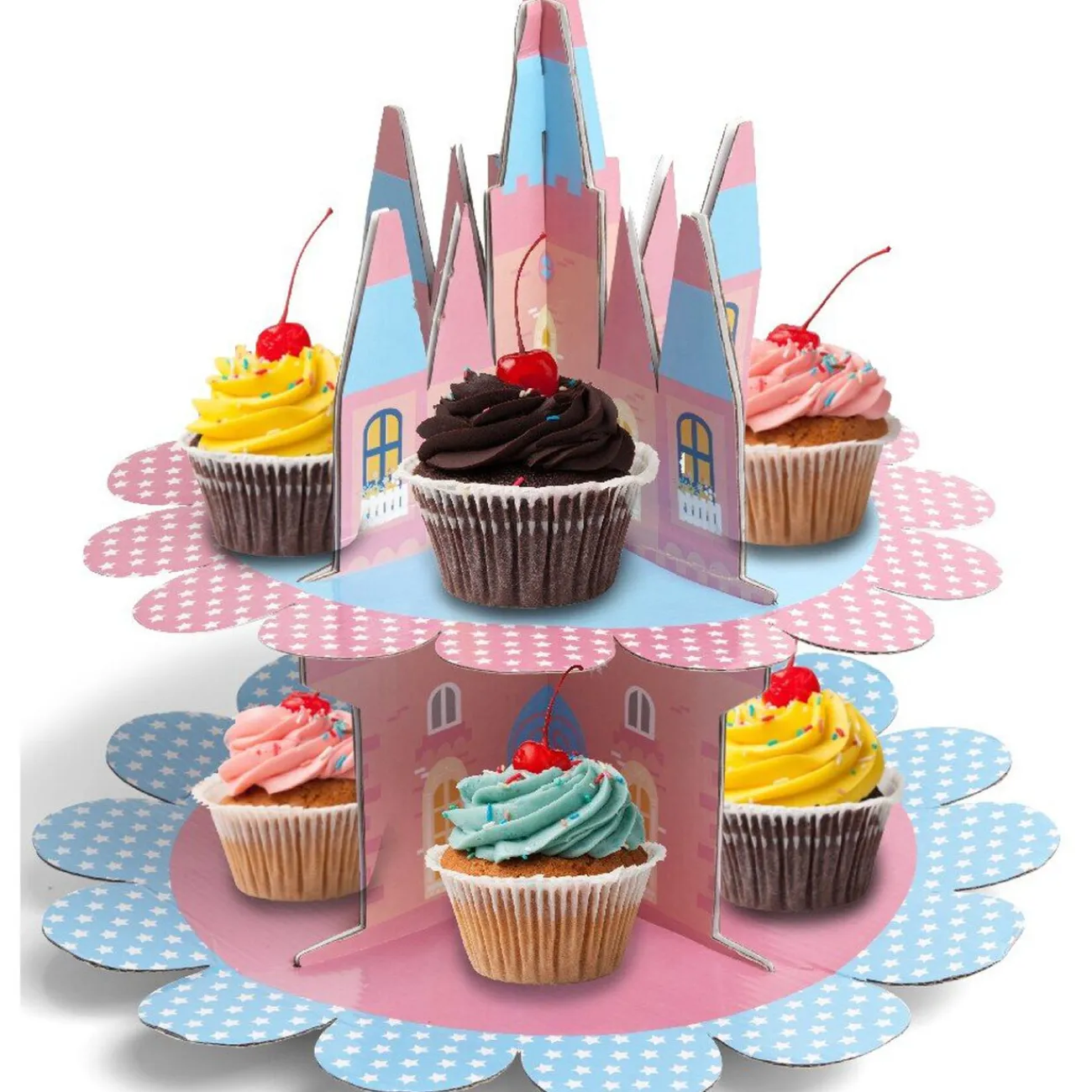 Présentoir à gâteaux en forme de château|Gifi Discount