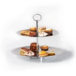 Présentoir 2 étages Vaisselle Et Accessoires De Table