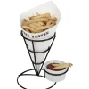 Outlet Présentoir frites et 6 papiers Préparation Culinaire
