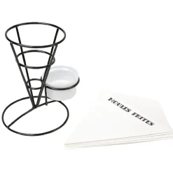 Outlet Présentoir frites et 6 papiers Préparation Culinaire