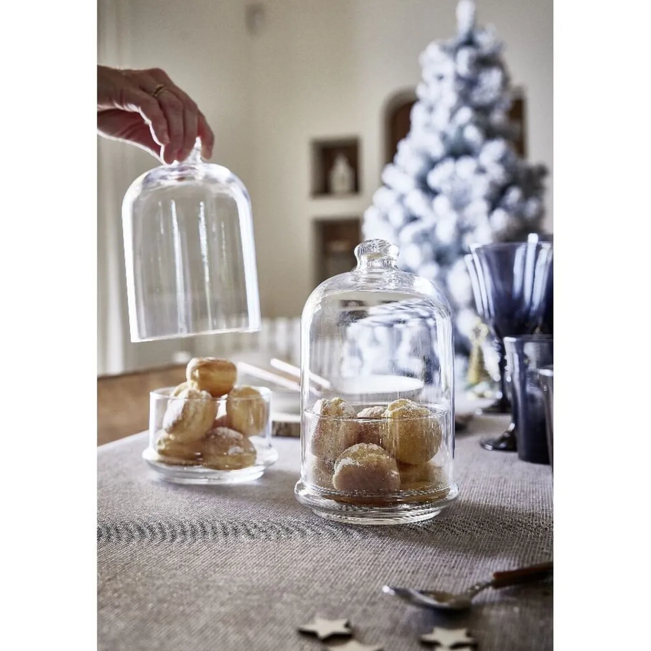 Sale Présentoir pâtisserie sous cloche verre transparent Vaisselle Et Accessoires De Table