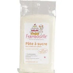 New Pâte à sucre blanche 250g Préparation Culinaire
