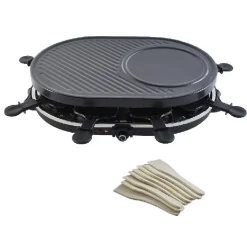 Outlet Raclette grill 8 personnes Petit Électroménager